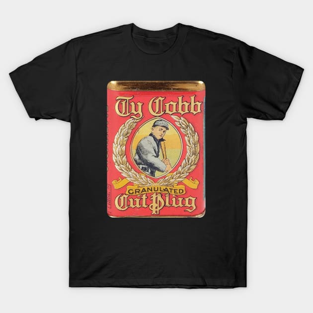 1909-1911 T206 White Border Ty Cobb Back T-Shirt by anjaytenan